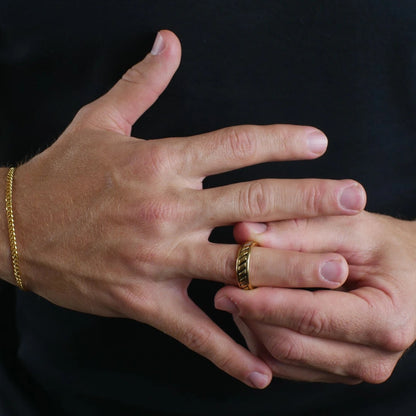 ANILLO SOGA - GOLD - ATHEREOS