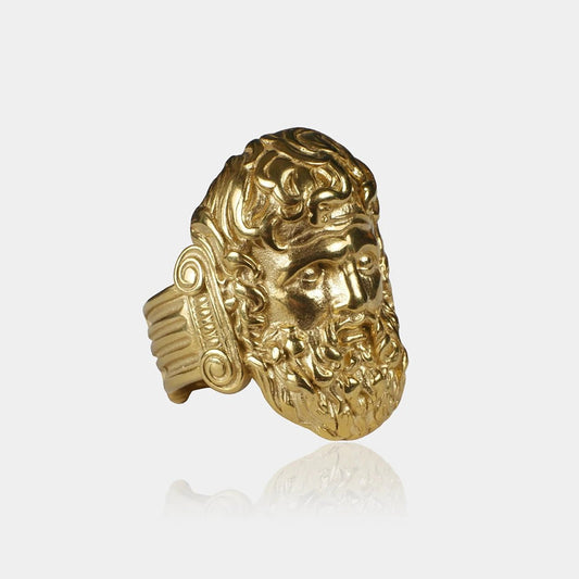 ANILLO ZEUS - GOLD - ATHEREOS