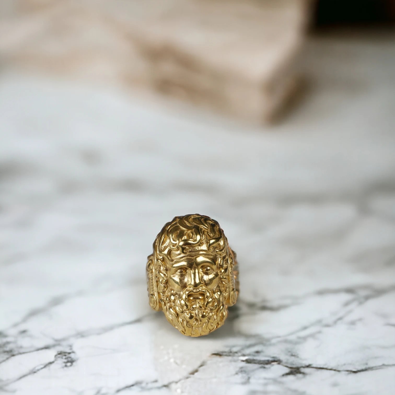 ANILLO ZEUS - GOLD - ATHEREOS