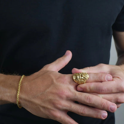 ANILLO ZEUS - GOLD - ATHEREOS