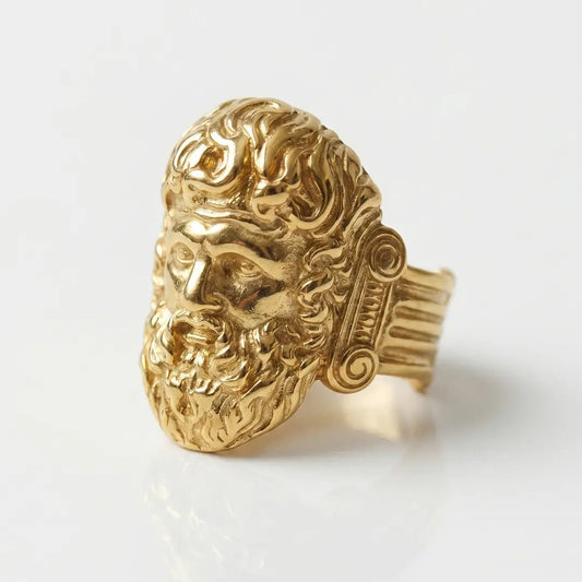 ANILLO ZEUS - GOLD - Athereos