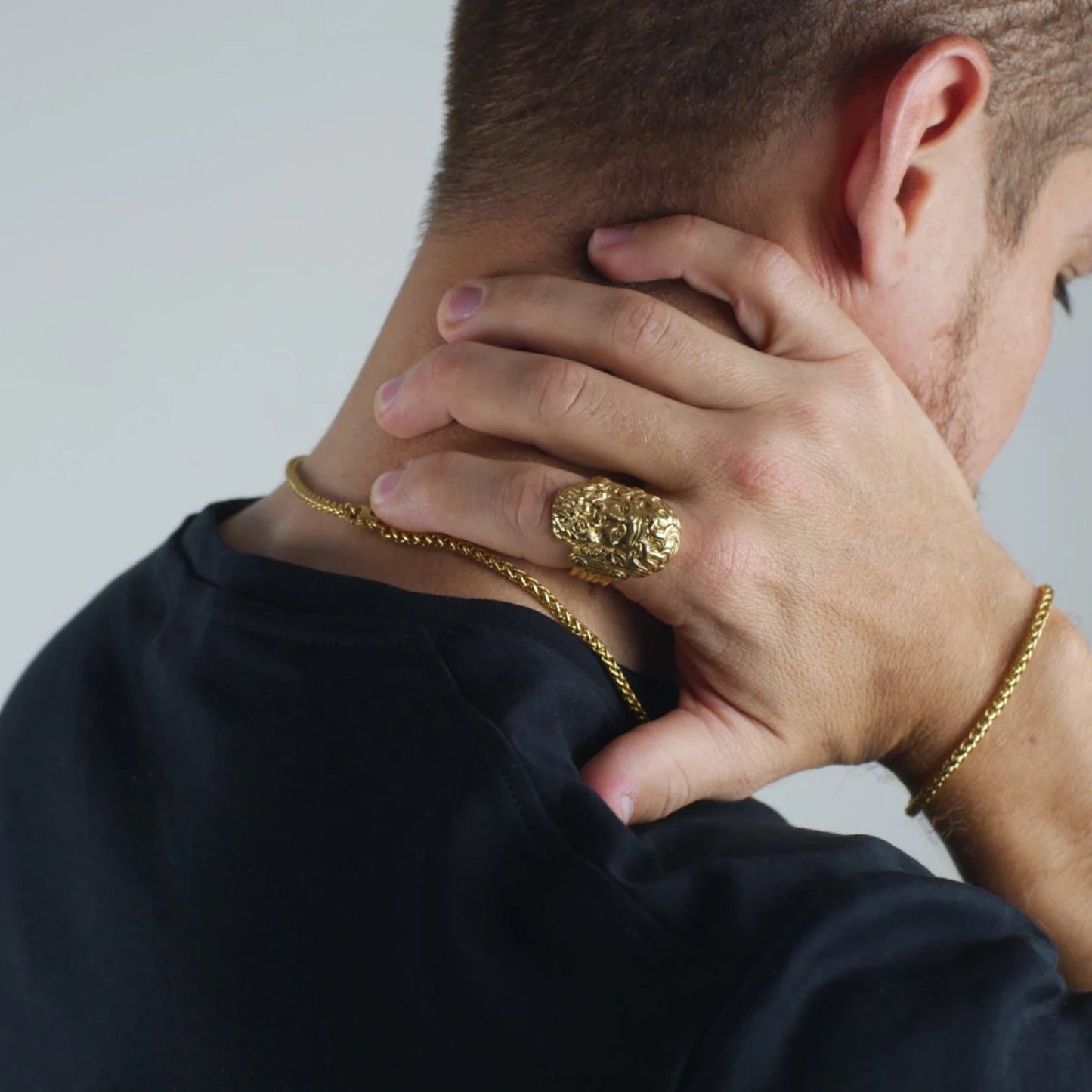 ANILLO ZEUS - GOLD - ATHEREOS