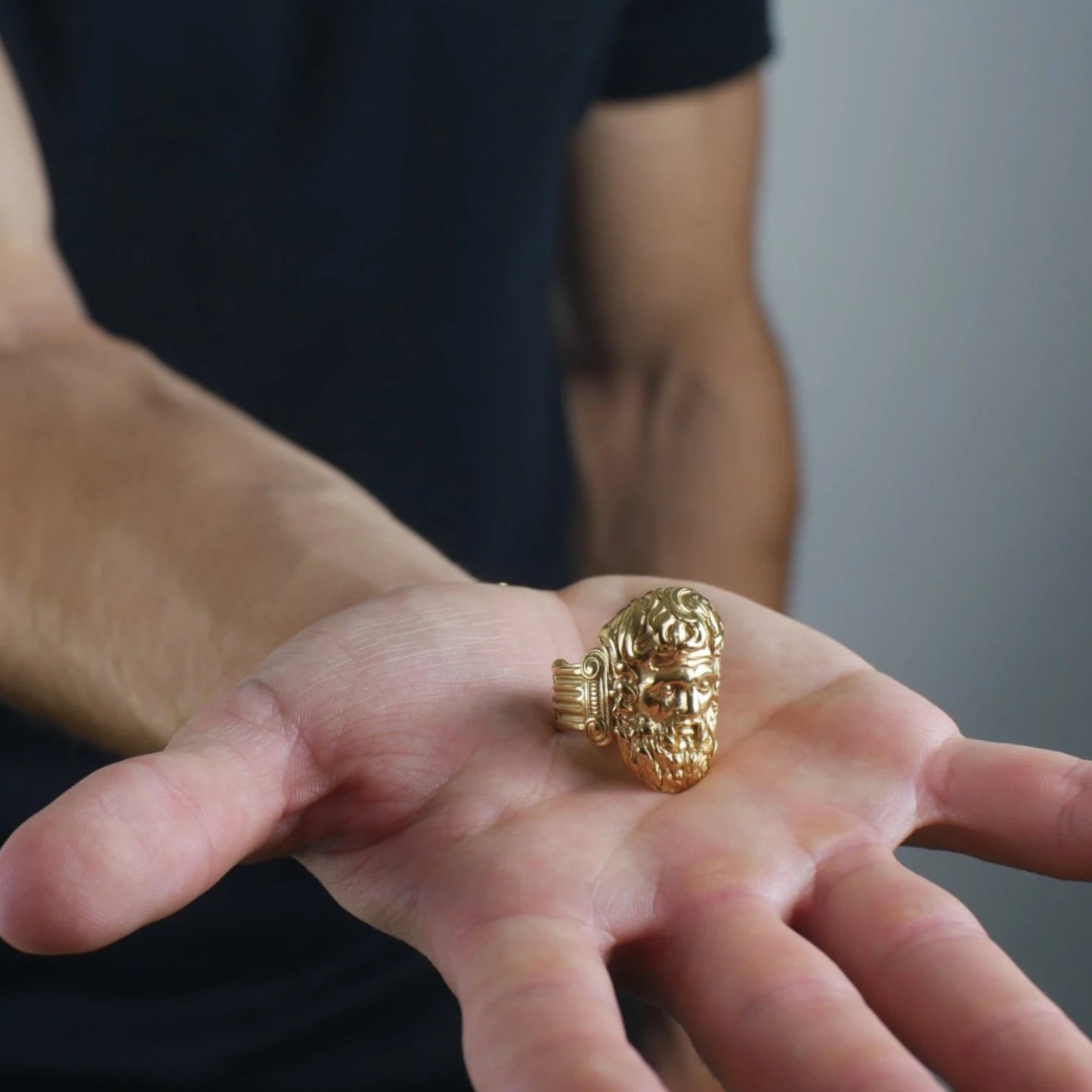 ANILLO ZEUS - GOLD - ATHEREOS