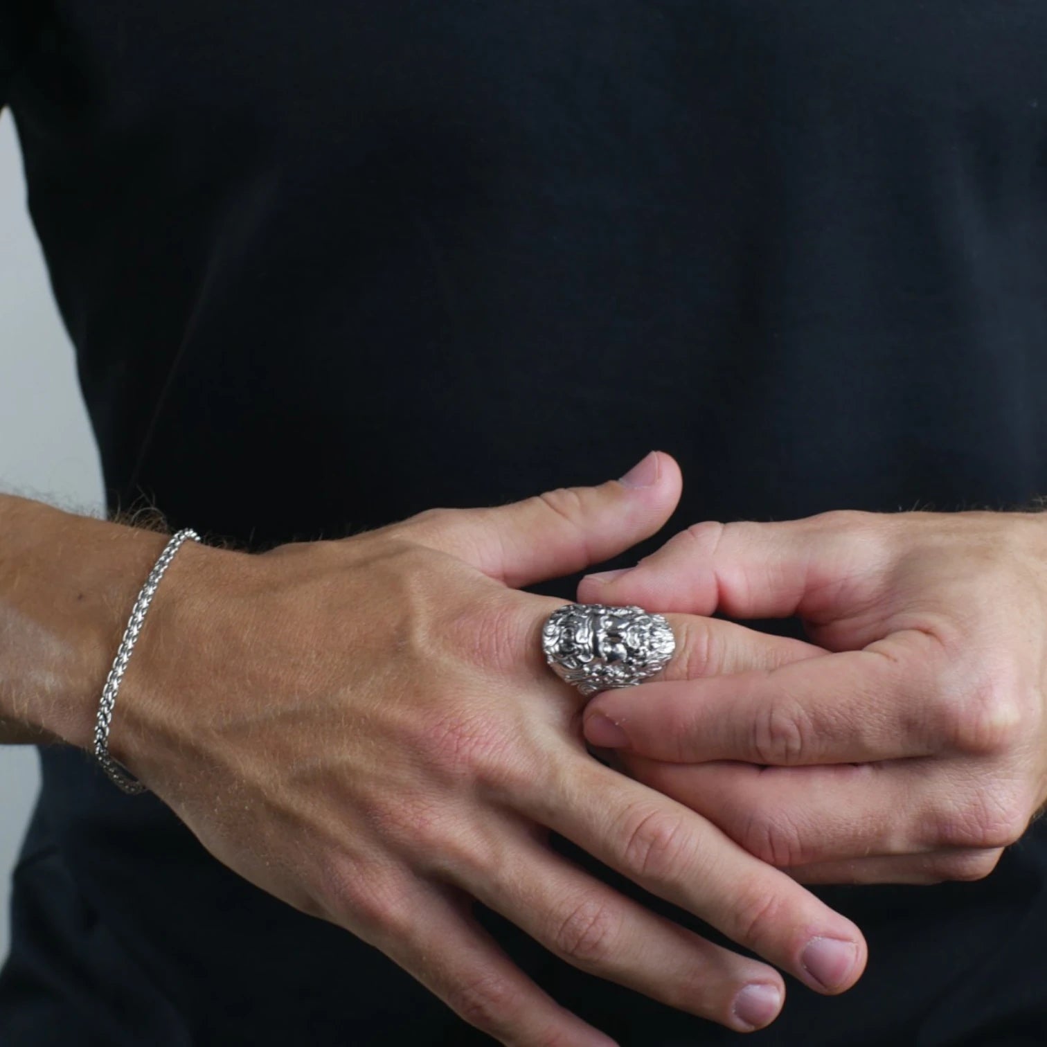 ANILLO ZEUS - SILVER - ATHEREOS
