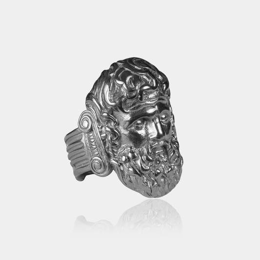ANILLO ZEUS - SILVER - ATHEREOS