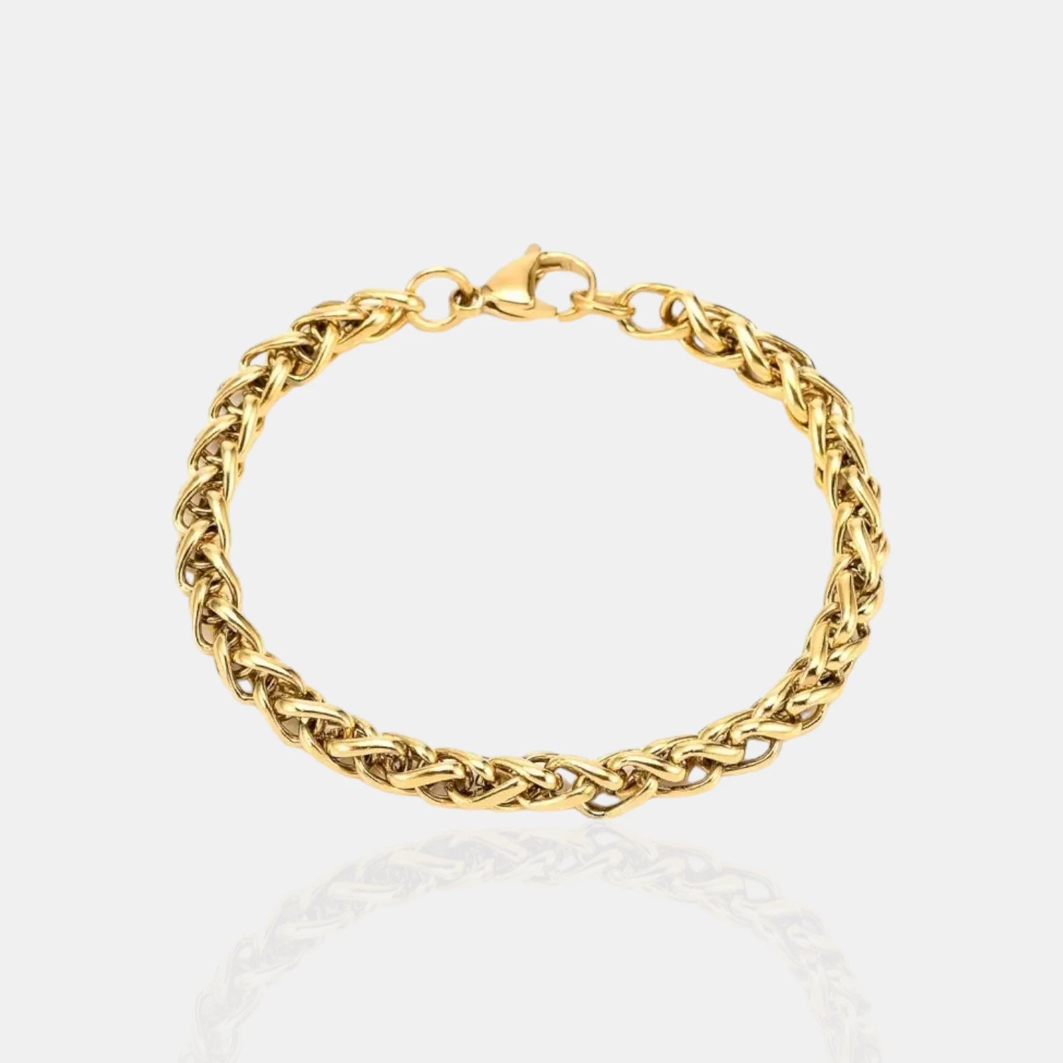 BRAZALETE ESPIGA - GOLD 5MM - ATHEREOS