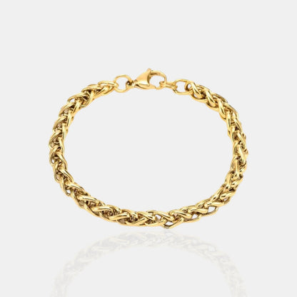 BRAZALETE ESPIGA - GOLD 5MM - ATHEREOS