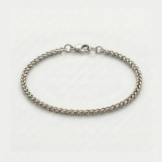 BRAZALETE ESPIGA - SILVER 3MM - Athereos