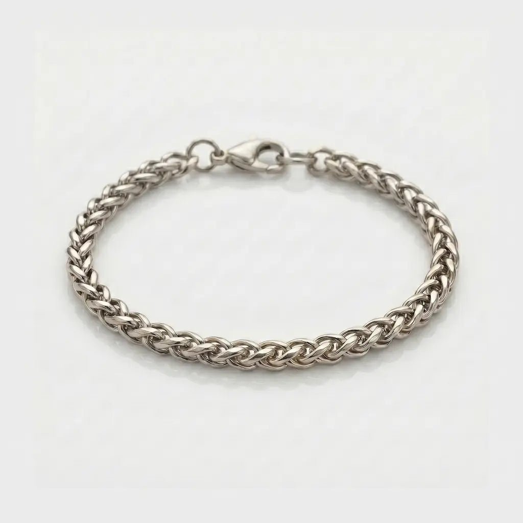 BRAZALETE ESPIGA - SILVER 5MM - Athereos