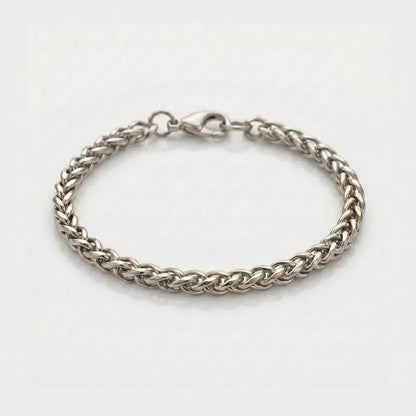 BRAZALETE ESPIGA - SILVER 5MM - Athereos