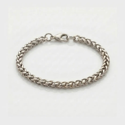 BRAZALETE ESPIGA - SILVER 5MM - Athereos