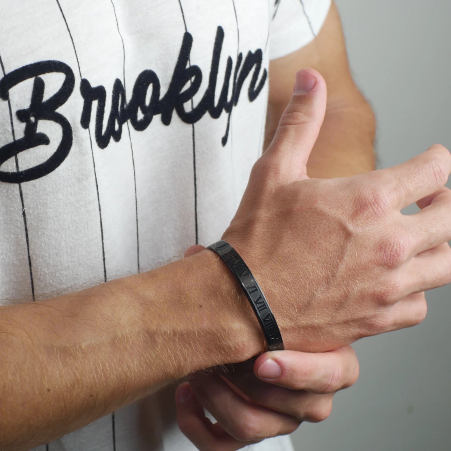 BRAZALETE ROMANO - BLACK - ATHEREOS