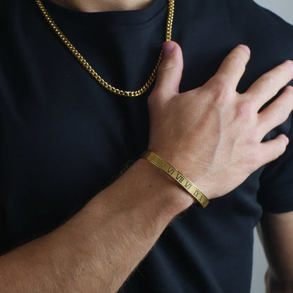 BRAZALETE ROMANO - GOLD - ATHEREOS