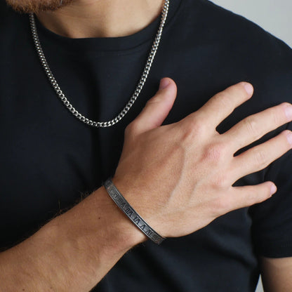 BRAZALETE ROMANO - SILVER - ATHEREOS
