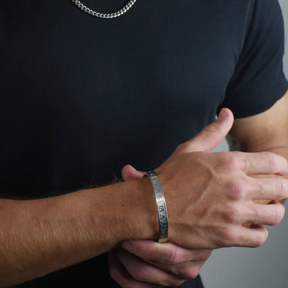 BRAZALETE ROMANO - SILVER - ATHEREOS
