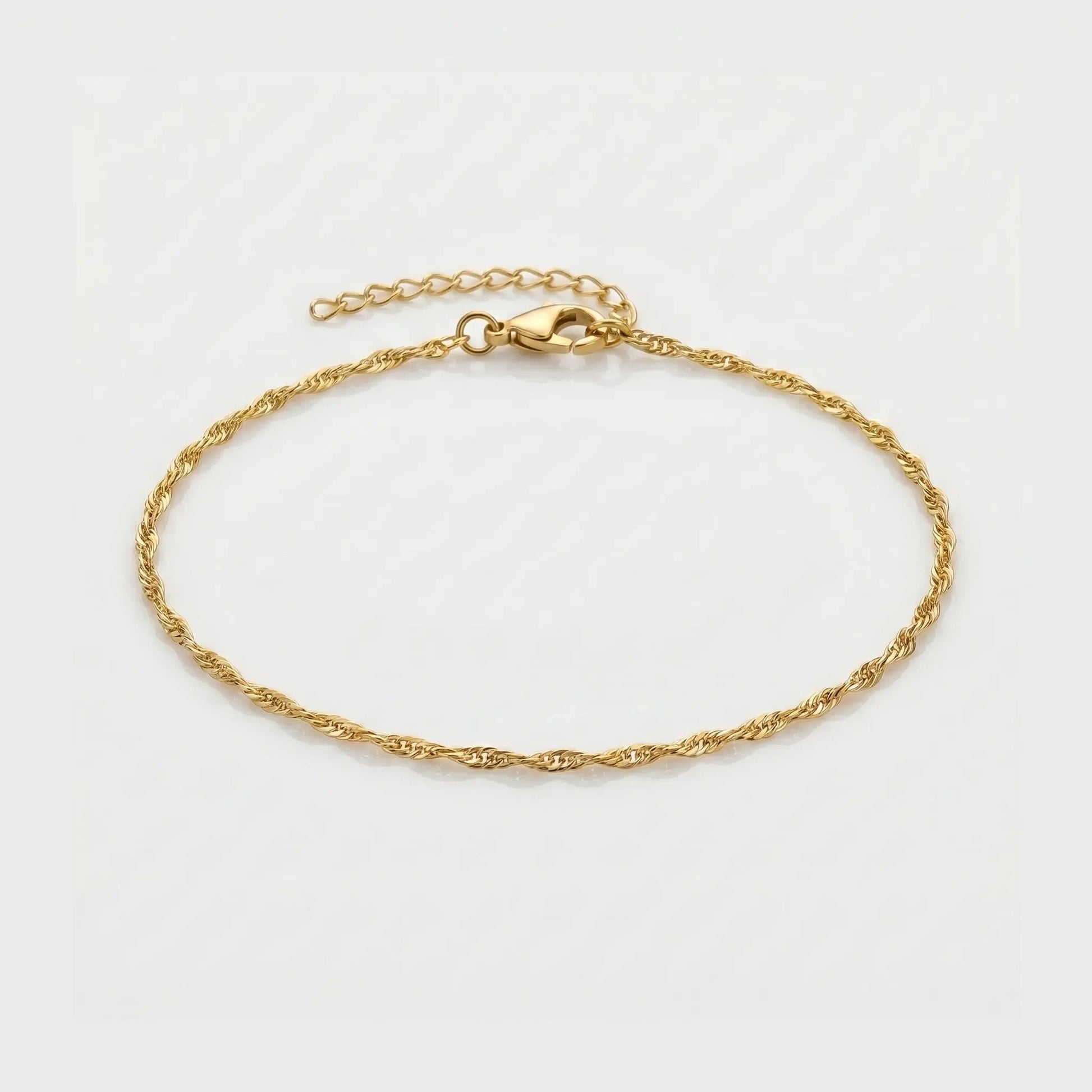 BRAZALETE SINGAPUR - GOLD 2MM - Athereos