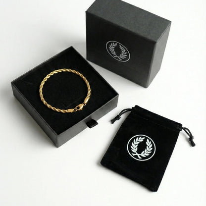 BRAZALETE TORSAL - GOLD 3MM - ATHEREOS