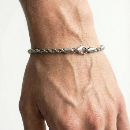 BRAZALETE TORSAL - SILVER 3MM - ATHEREOS