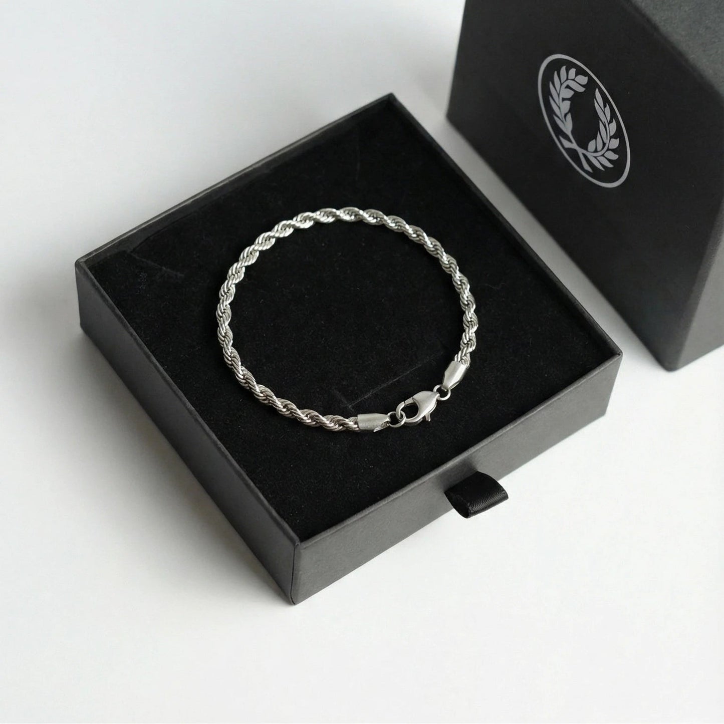 BRAZALETE TORSAL - SILVER 3MM - ATHEREOS