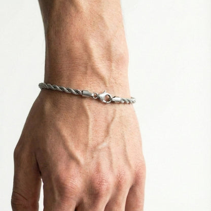 BRAZALETE TORSAL - SILVER 3MM - ATHEREOS