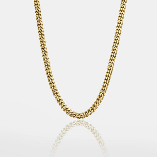 CADENA CUBANA - GOLD 10MM - ATHEREOS