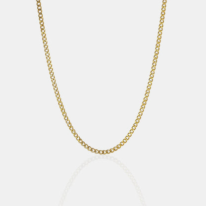 CADENA CUBANA - GOLD 3MM - ATHEREOS