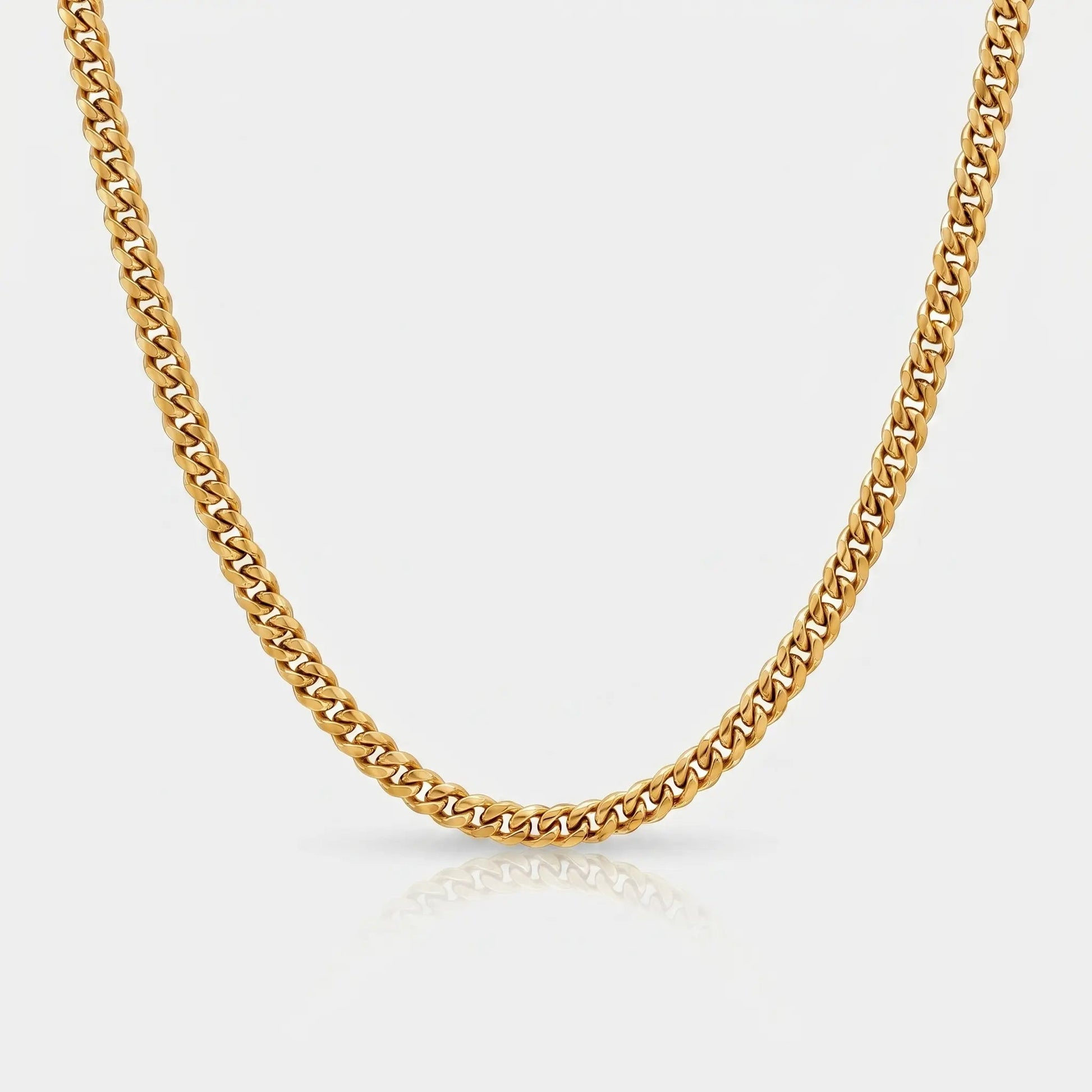CADENA CUBANA - GOLD 5MM - Athereos