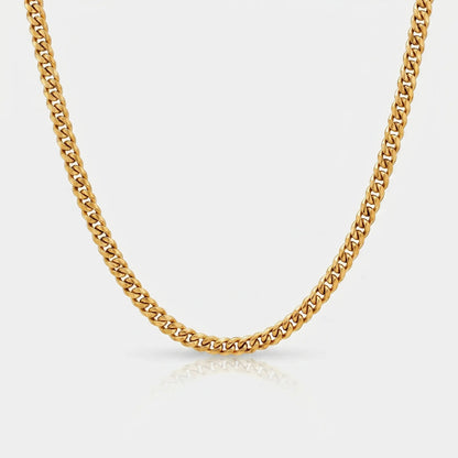 CADENA CUBANA - GOLD 5MM - Athereos
