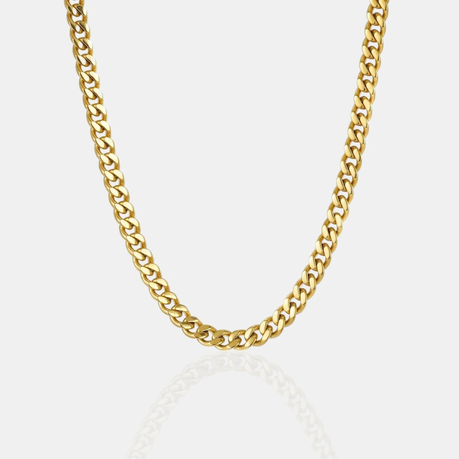CADENA CUBANA - GOLD 5MM - ATHEREOS