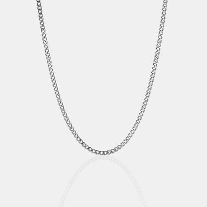 CADENA CUBANA - SILVER 3MM - ATHEREOS
