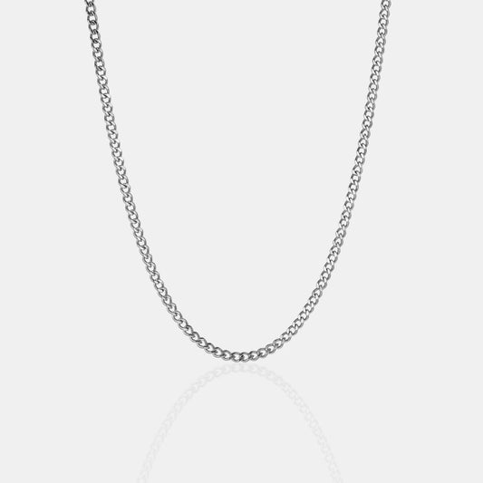 CADENA CUBANA - SILVER 3MM - ATHEREOS