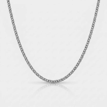 CADENA CUBANA - SILVER 3MM - Athereos
