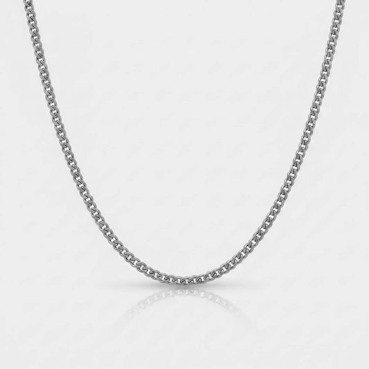 CADENA CUBANA - SILVER 3MM - Athereos