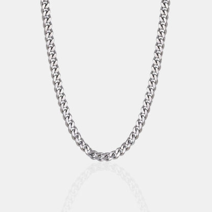 CADENA CUBANA - SILVER 5MM - ATHEREOS