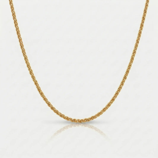 CADENA ESPIGA - GOLD 3MM - Athereos