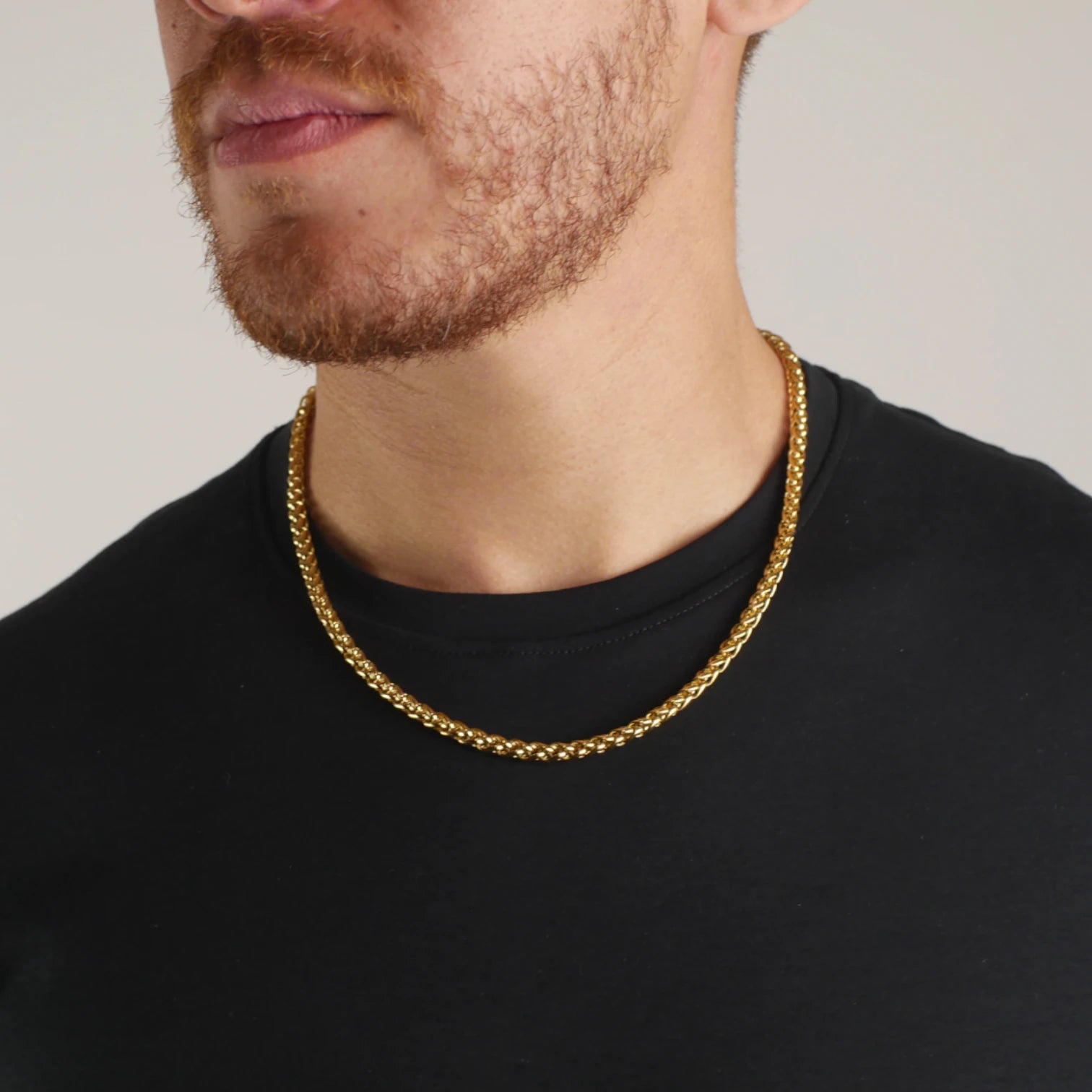 CADENA ESPIGA - GOLD 5MM - ATHEREOS