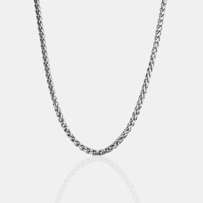 CADENA ESPIGA - SILVER 3MM - ATHEREOS