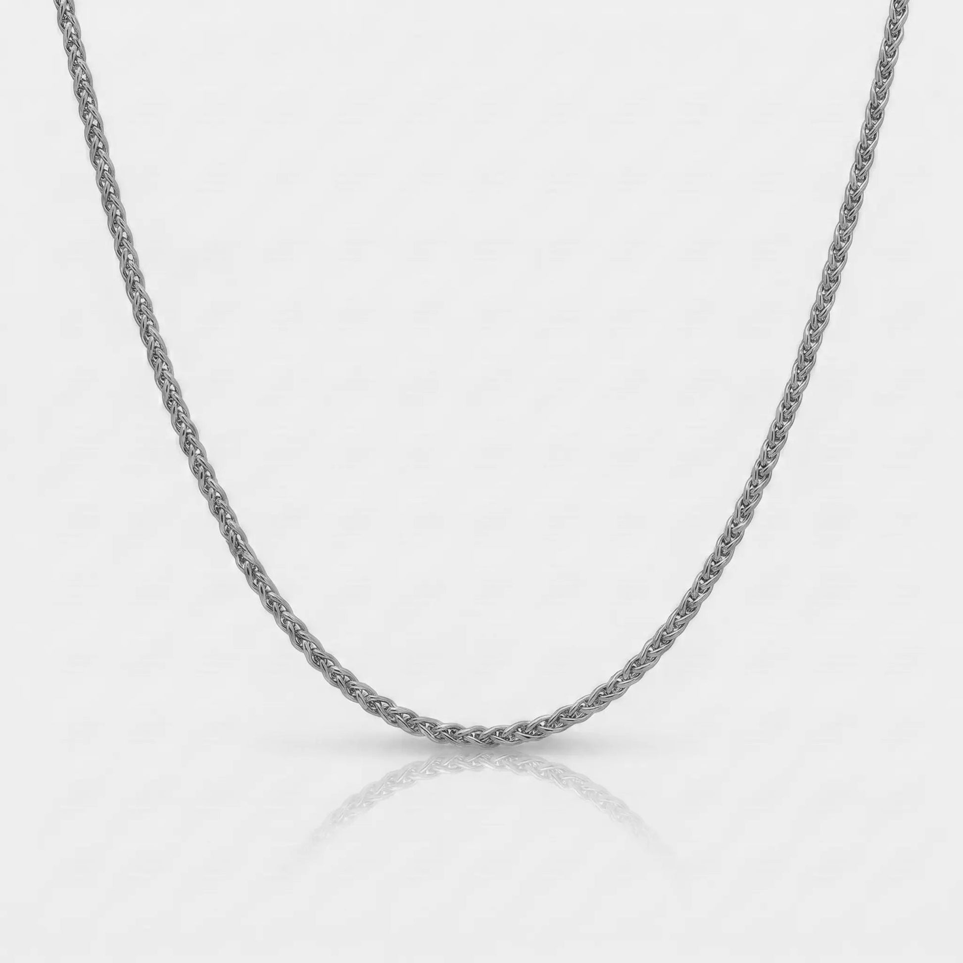 CADENA ESPIGA - SILVER 3MM - Athereos