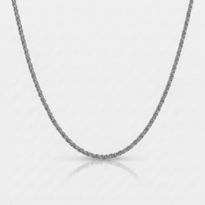 CADENA ESPIGA - SILVER 3MM - Athereos