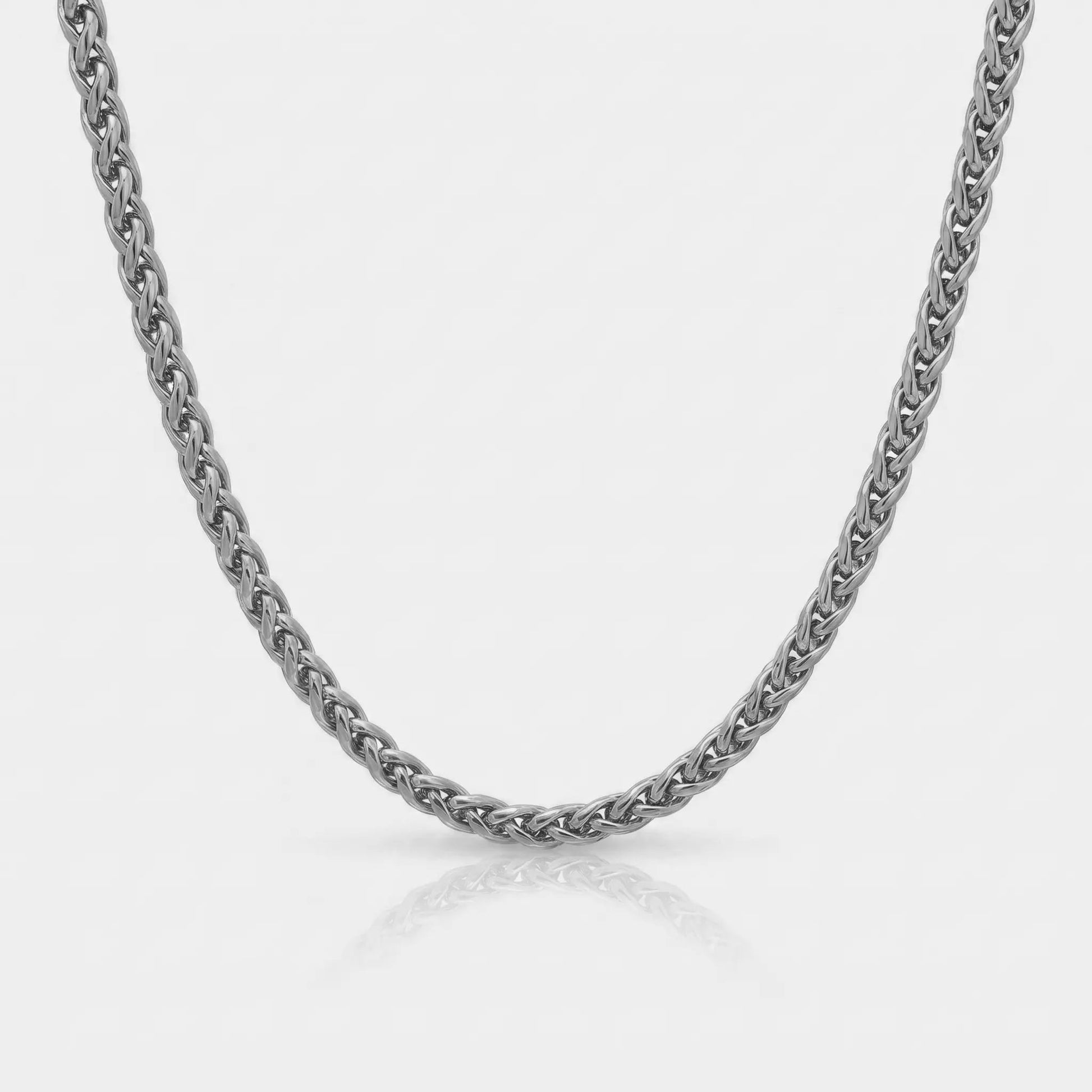 CADENA ESPIGA - SILVER 5MM - Athereos
