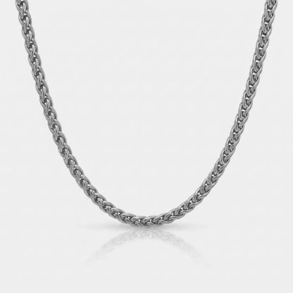 CADENA ESPIGA - SILVER 5MM - Athereos