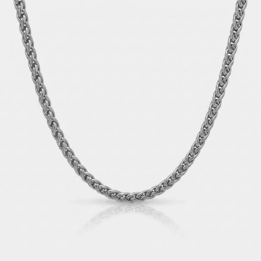 CADENA ESPIGA - SILVER 5MM - Athereos