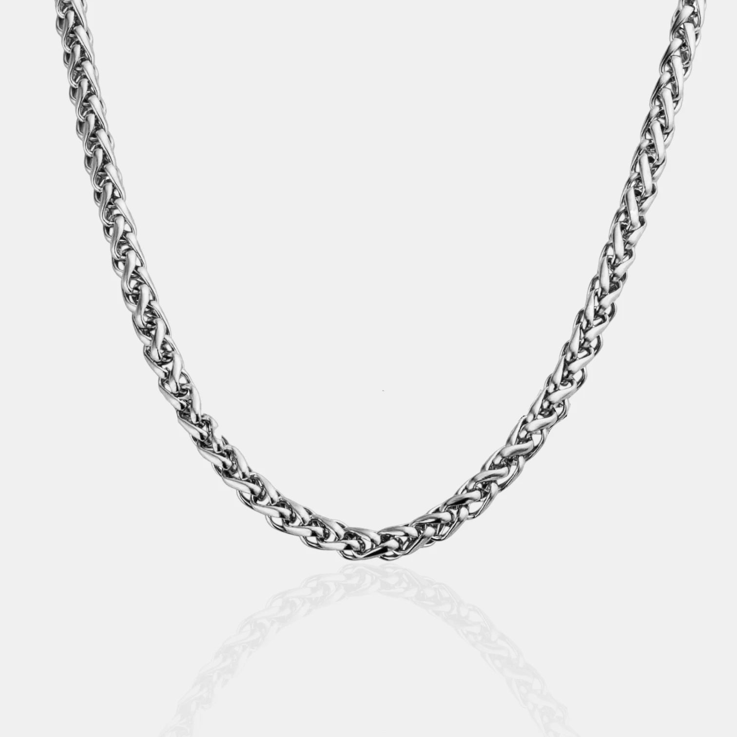 CADENA ESPIGA - SILVER 5MM - ATHEREOS