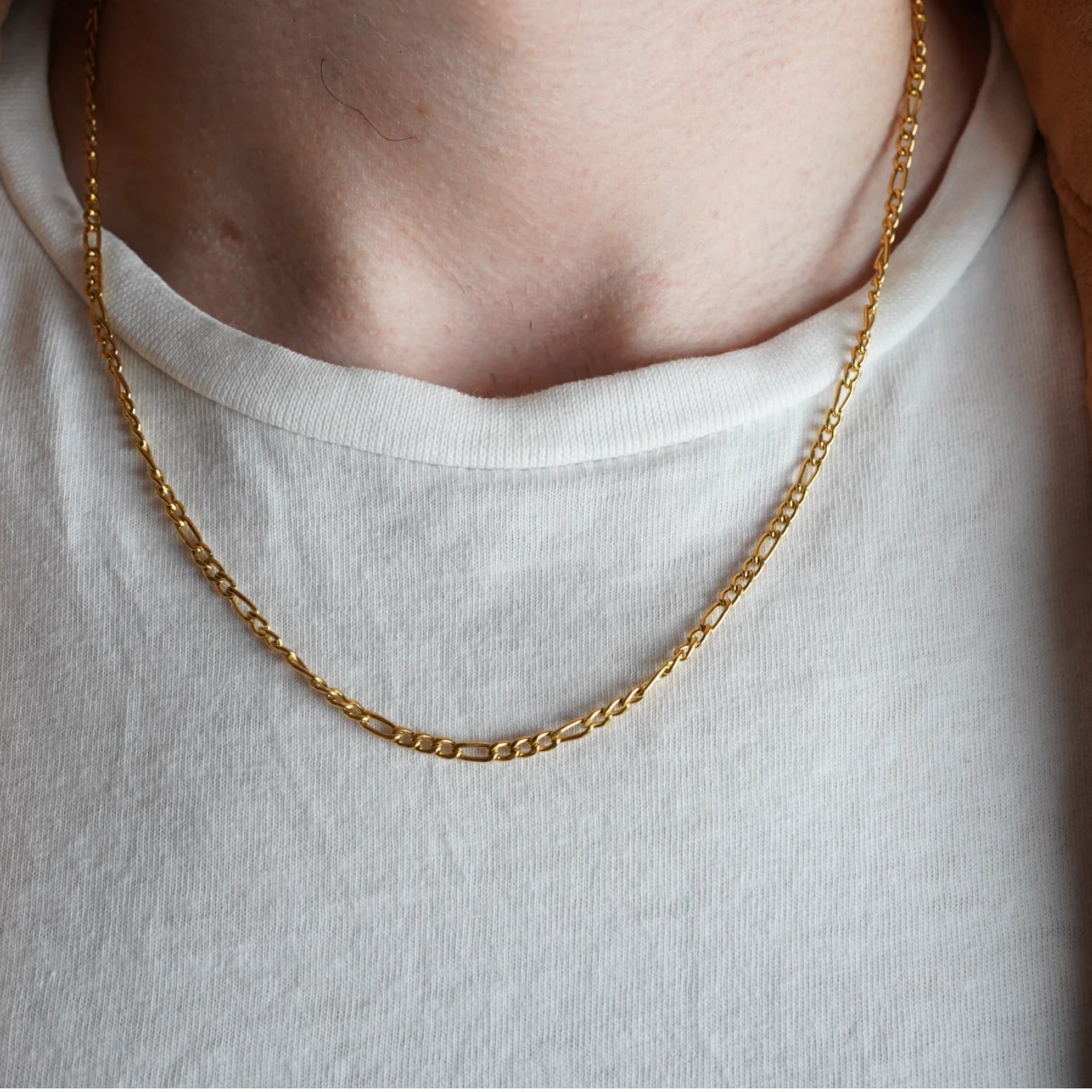CADENA FIGARO - GOLD 3MM - ATHEREOS