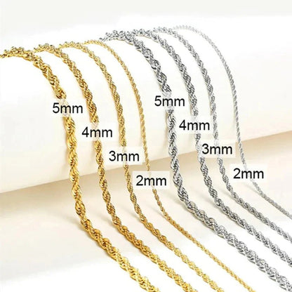 CADENA TORSAL - SILVER 5MM - ATHEREOS