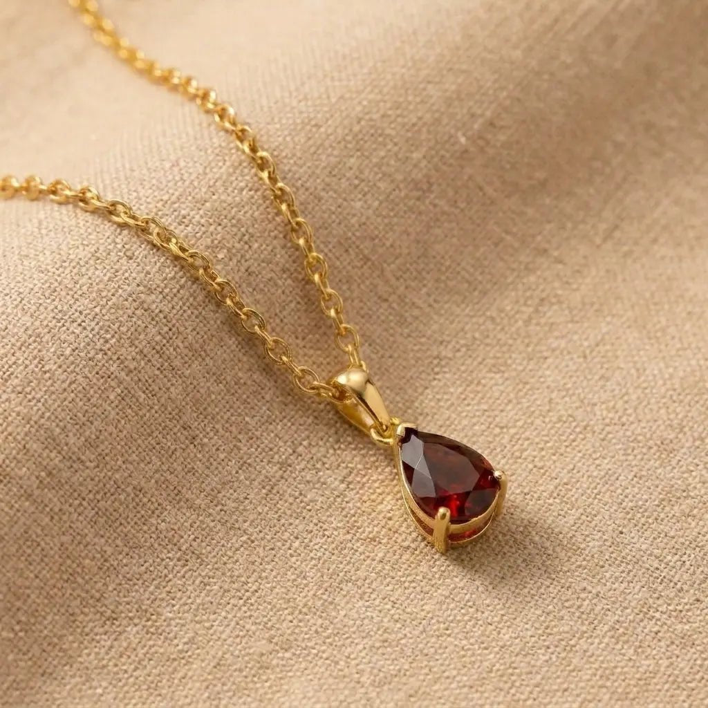 COLLAR BIRTHSTONE - GOLD - Athereos