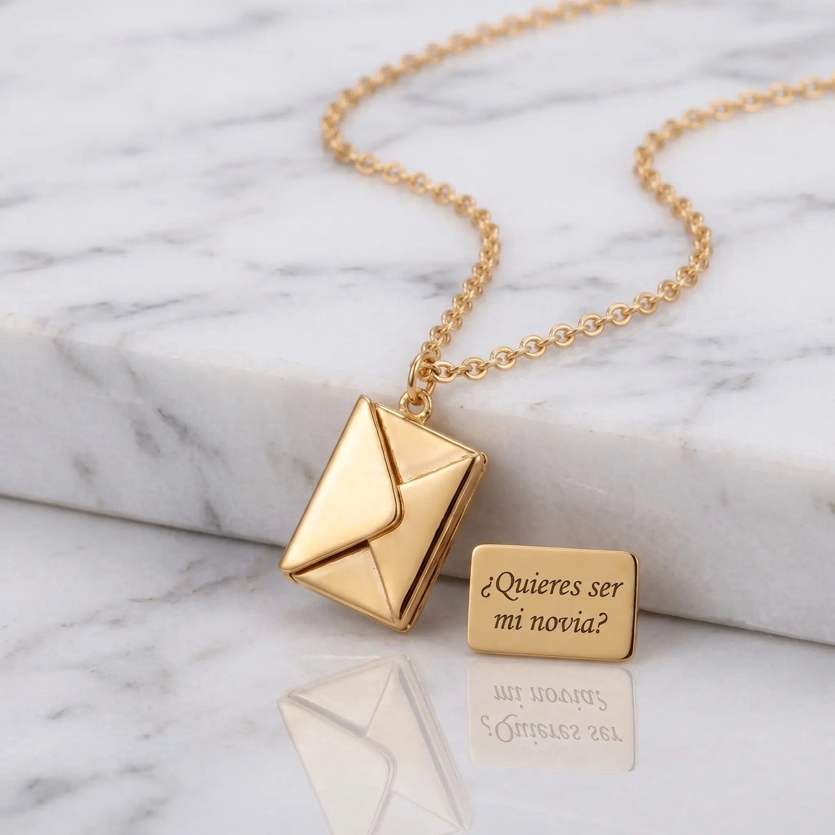 COLLAR CARTA - GOLD - Athereos