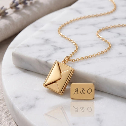 COLLAR CARTA - GOLD - Athereos