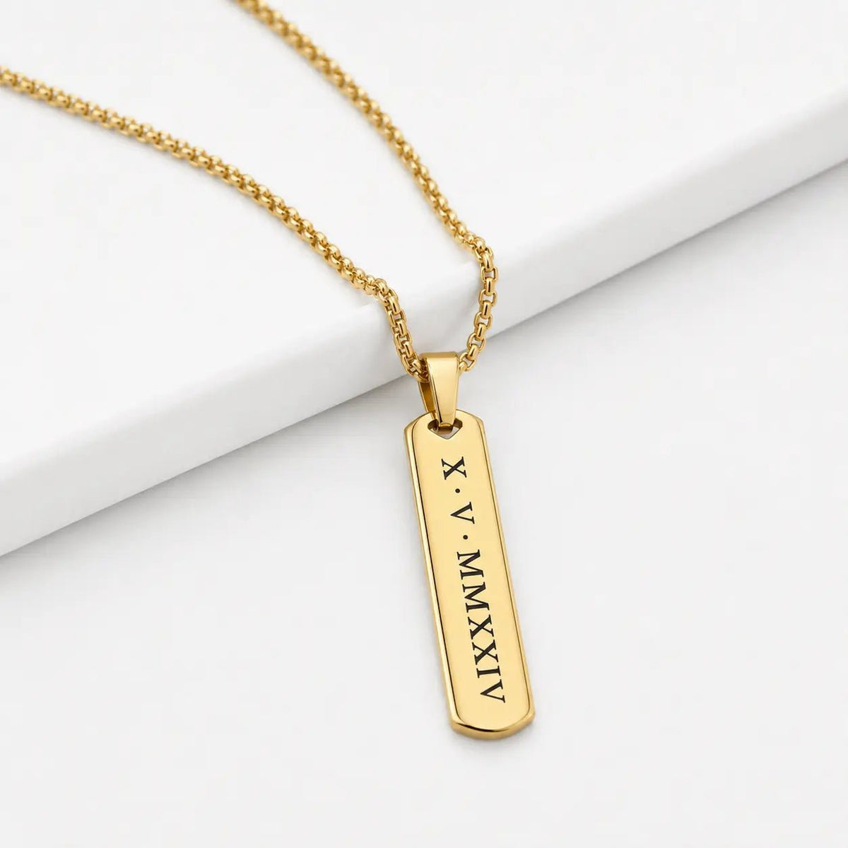 COLLAR OBELISCO - GOLD - Athereos