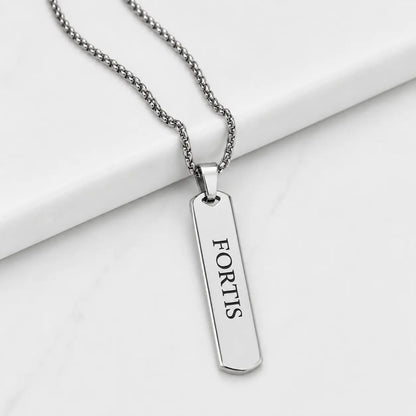 COLLAR OBELISCO - SILVER - Athereos